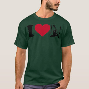 T-shirt J'aime slalom canoë 1