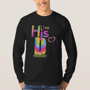 T-shirt j'aime son d dévouement j'aime sa p personnalité m