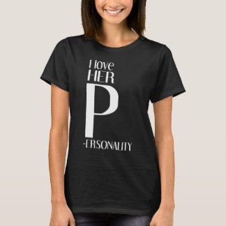 T-shirt J'aime son P J'aime son partenaire D costume