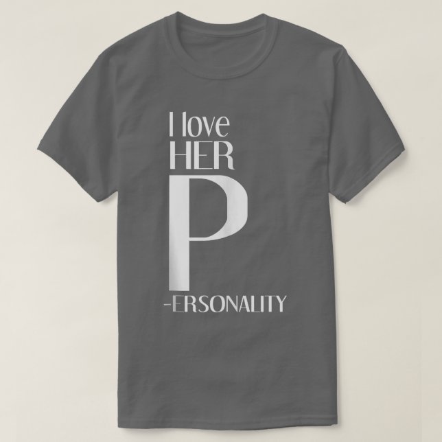 T-shirt J'aime son P J'aime son partenaire D costume  (Design devant)