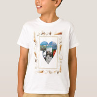 J'aime St Maarten Coeur des coquilles -.Celeste Sh