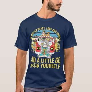 T-shirt J'Aime Surtout La Paix Et La Lumière Petit Go F