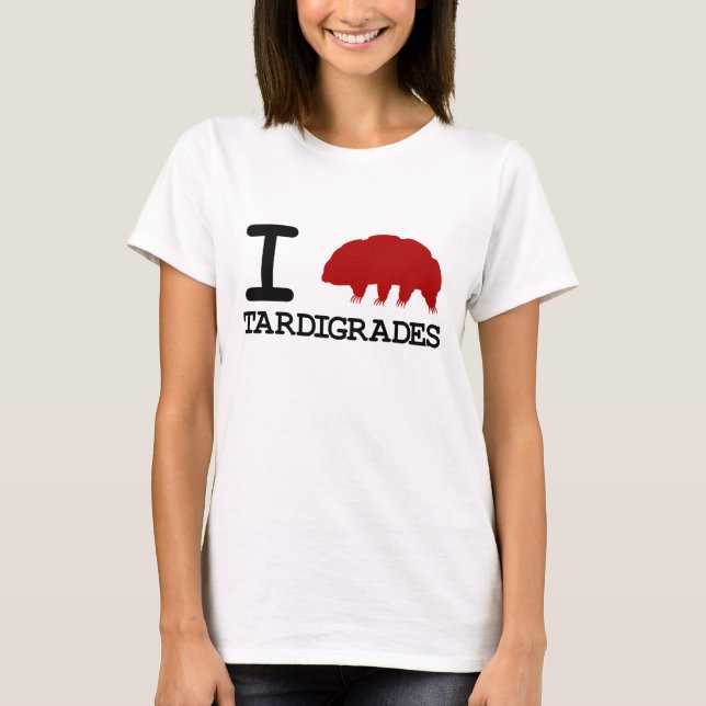 T-shirt J'aime Tardigrades (Devant)