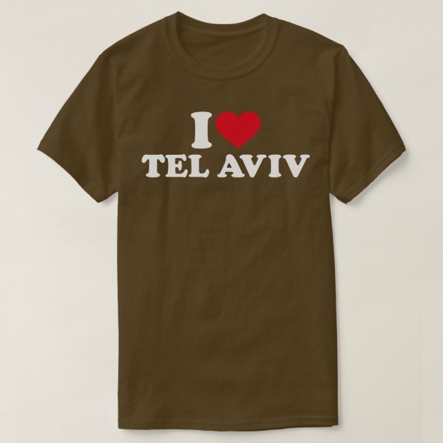 T-shirt J'aime Tel Aviv (Design devant)