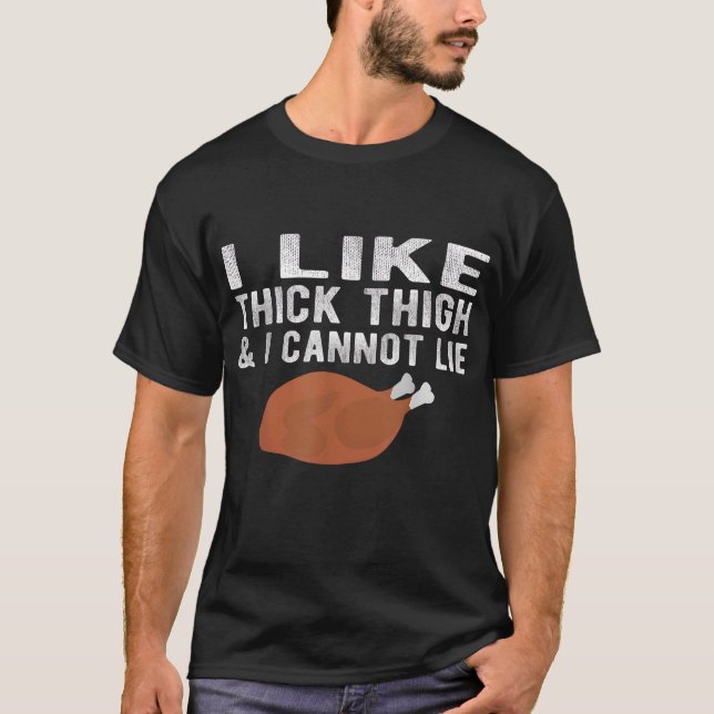 T-shirt J'Aime Thanksgiving Thanksgiving Leg Day Fu (Devant)