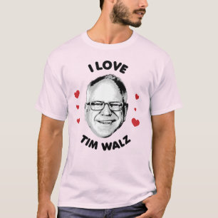T-shirt J'aime Tim Walz