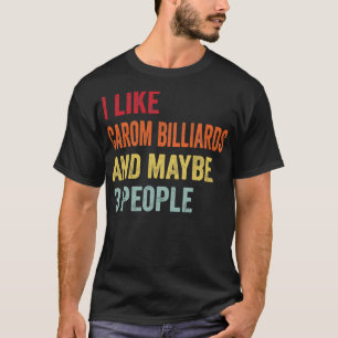 T-shirt J'Aime Tom Billard Peut-Être 3 Personnes
