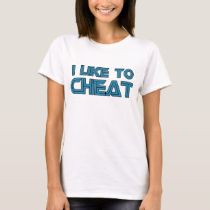 T-shirt J'aime tricher