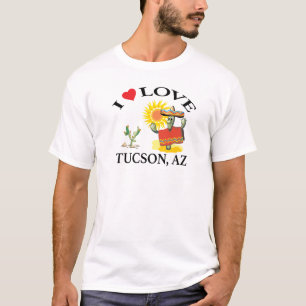 T-shirt J'aime tucson, arizona