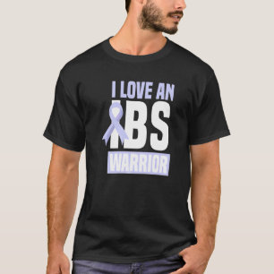 T-shirt J'aime un guerrier du syndrome du côlon irritable
