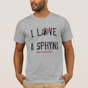 T-shirt J'aime un Sphynx