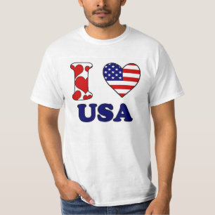 T-shirt J'aime USA