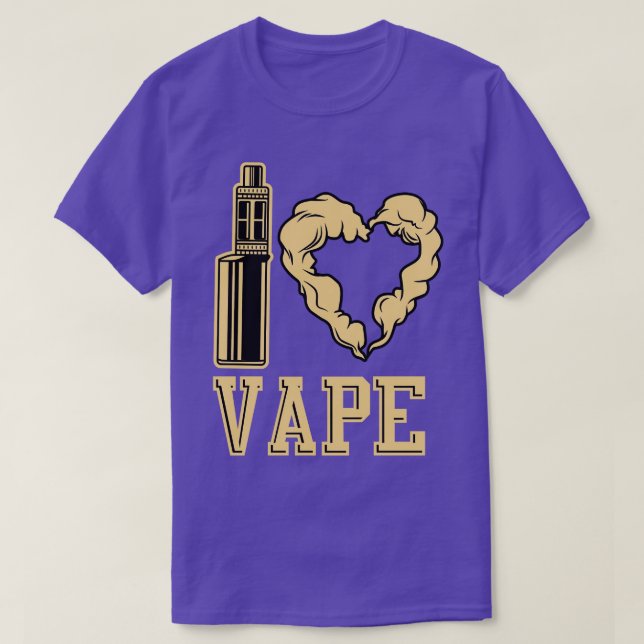 T-SHIRT J'AIME VAPE (Design devant)