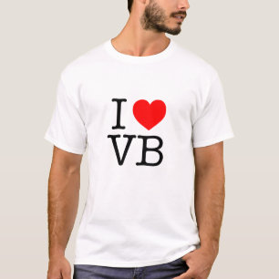 T-shirt J'aime VB Virginia Beach