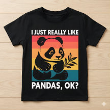 J'aime vraiment beaucoup les pandas OK – Joli pand