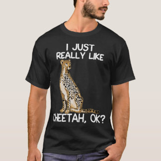 T-shirt J'Aime Vraiment Cheetah