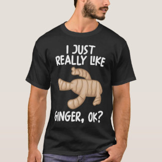 T-shirt J'Aime Vraiment Ginger Ok