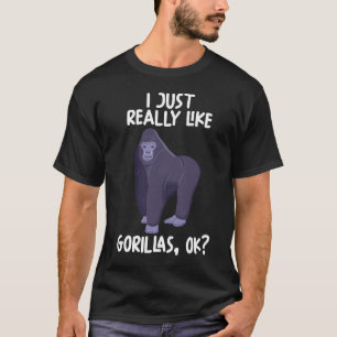 T-shirt J'Aime Vraiment Gorillas Ok