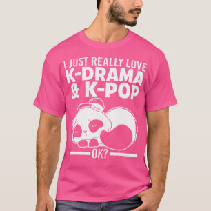 T-shirt J'Aime Vraiment K-Drama K-Pop Ok K-Pop