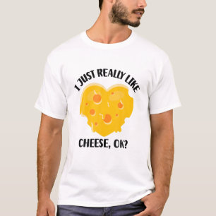 T-shirt J'Aime Vraiment Le Fromage OK