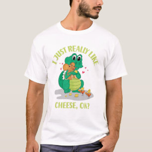 T-shirt J'Aime Vraiment Le Fromage OK
