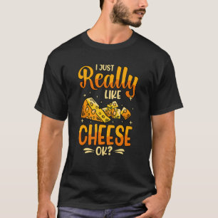 T-shirt J'Aime Vraiment Le Fromage Ok