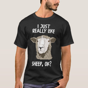 T-shirt J'Aime Vraiment Les Moutons Ok