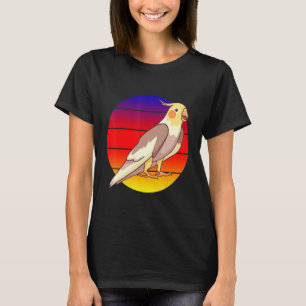 T-shirt J'Aime Vraiment Les Oiseaux Parrot Cockatoo Budger