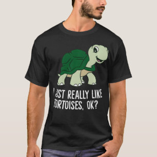 T-shirt J'Aime Vraiment Les Tortues Ok Les Tortues