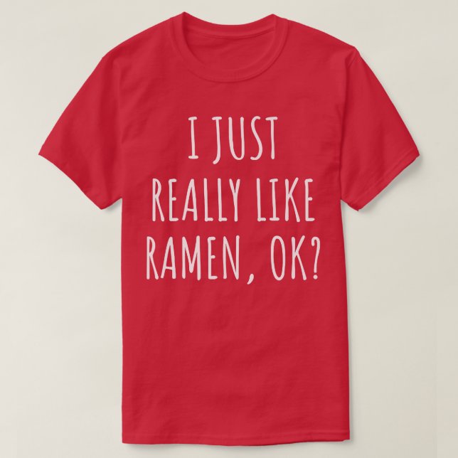 T-shirt J'Aime Vraiment Ramen Ok 229 (Design devant)