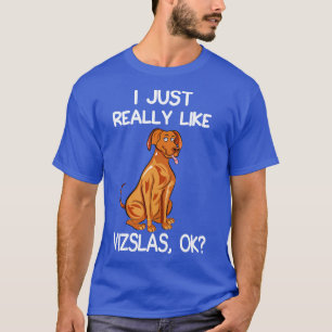 T-shirt J'Aime Vraiment Vizslas