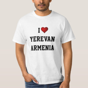 T-SHIRT J'AIME YEREVAN, ARMÉNIE