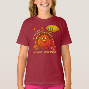 T-shirt J'Aimerais Être Tacos Turquie MERCI Unisex T-