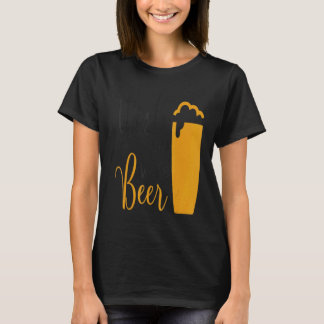 T-shirt J'Aimerais Que Tu Sois Bière