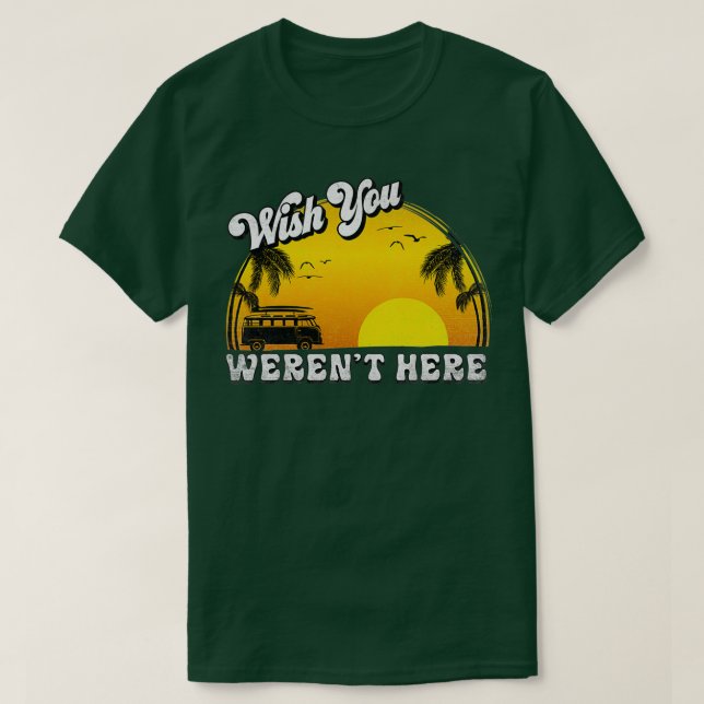 T-shirt J'Aimerais Que Vous Soyez Ici (Design devant)
