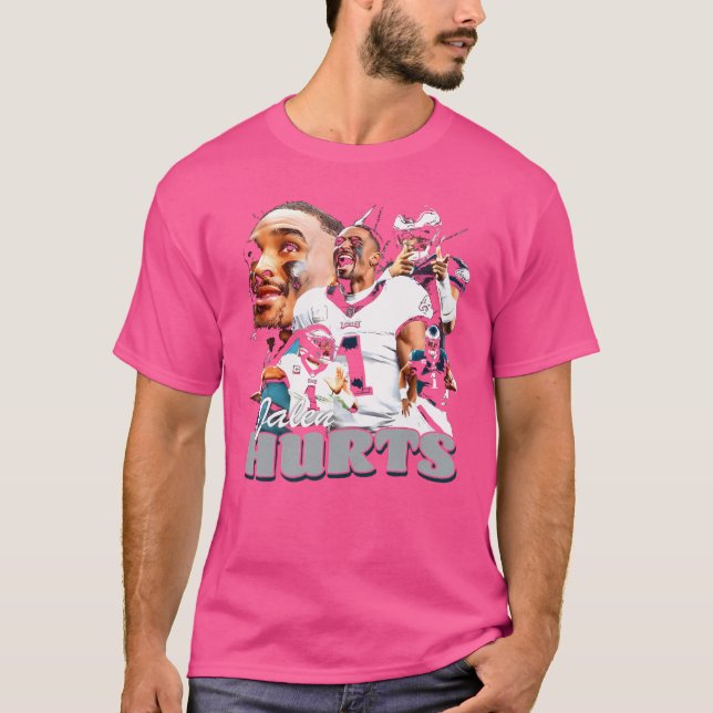 T-shirt Jalen Hurts Collage (Devant)