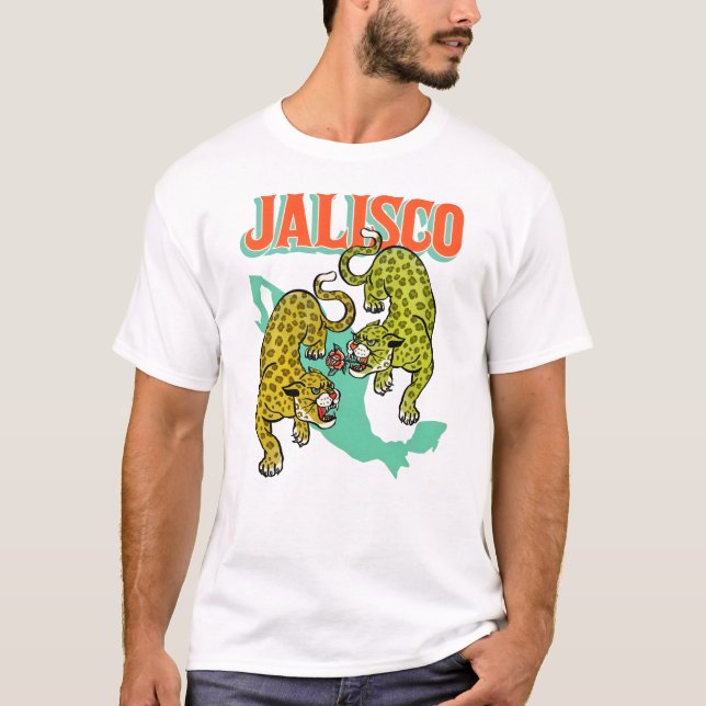 T-shirt Jalisco, Mexique Jaguars & Chemise de Voyage Mondi (Devant)