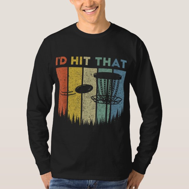 T-shirt J'allais frapper cette balle de golf Drôle Sayings (Devant)