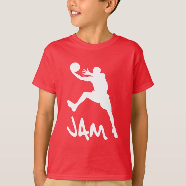 T-shirt Jam Basket (Devant)