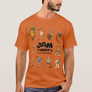 T-shirt JAM Gents avec Cartoon Uke Gents ami ami