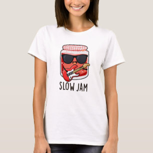 T-shirt Jam lent amusant jeu de nourriture