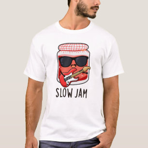 T-shirt Jam lent amusant jeu de nourriture