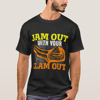 T-shirt Jam Out Avec Votre Clam Out Funny Geoduck Hunter G