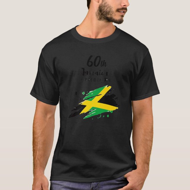 T-shirt Jamaica 60th Independence Day Jamaica 60 Independe (Devant)