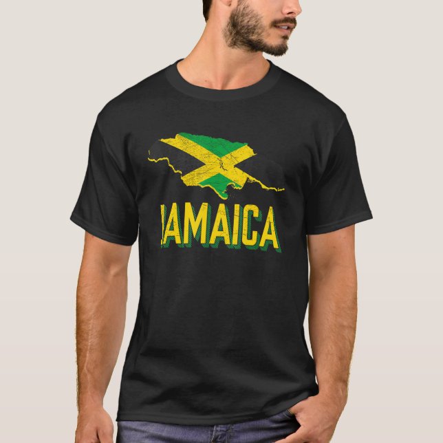 T-shirt Jamaica 60th Independence Proud To Be Jamaican 8 (Devant)