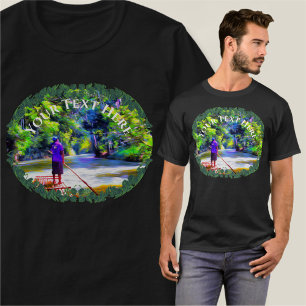 T-shirt Jamaïcain River Raft Ride J001