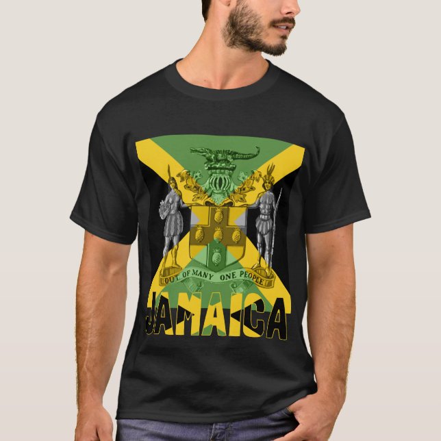 T-shirt Jamaïcain sur plusieurs personnes (Devant)