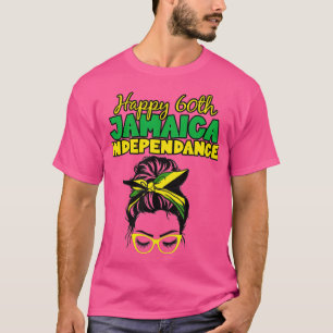 T-shirt Jamaïque 60e anniversaire de l'indépendance des fe