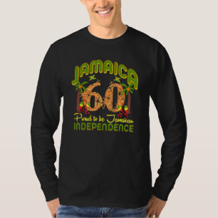 T-shirt Jamaïque 60e anniversaire de l'indépendance Fier d