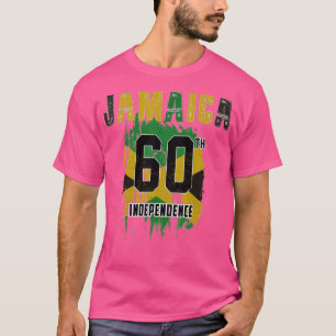 T-shirt Jamaïque 60e anniversaire de l'indépendance nation